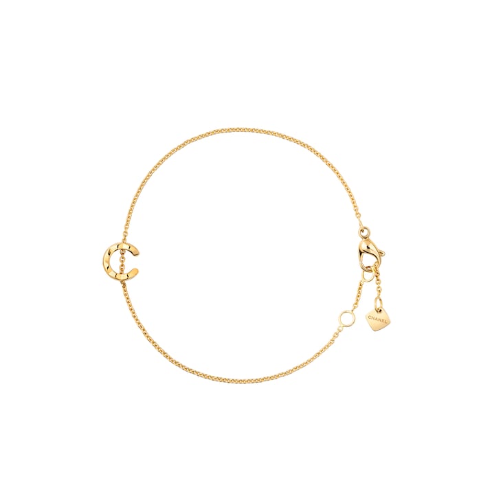 18k Yellow Gold Coco Crush 'C' Chain Bracelet