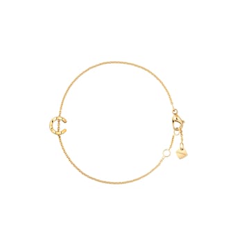 Chanel Jewelry 18k Yellow Gold Coco Crush 'C' Chain Bracelet Chanel Jewelry 18k Yellow Gold Coco Crush 'C' Chain Bracelet