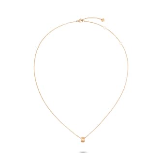 Chanel Jewelry 18k Beige Gold Coco Crush Quilted Motif Necklace Chanel Jewelry 18k Beige Gold Coco Crush Quilted Motif Necklace