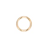 Chanel Jewelry 18k Beige Gold 0.44cttw Diamond Coco Crush Large Band Size 6.25