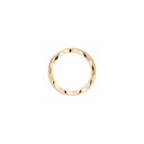 Chanel Jewelry 18k Beige Gold 0.19cttw Diamond Coco Crush Small Band Size 6.25