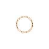 Chanel Jewelry 18k Beige Gold 0.37cttw Diamond Coco Crush Mini Band Size 6.25