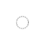 Chanel Jewelry 18k White Gold 0.34cttw Diamond Coco Crush Mini Band Size 6.25