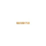 Chanel Jewelry 18k Yellow Gold 0.35cttw Diamond Coco Crush Mini Band Size 6.25