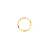 Chanel Jewelry 18k Yellow Gold 0.35cttw Diamond Coco Crush Mini Band Size 6.25