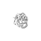 Chanel Jewelry 18k White Gold 1.39cttw Diamond Extrait De Camélia Earrings