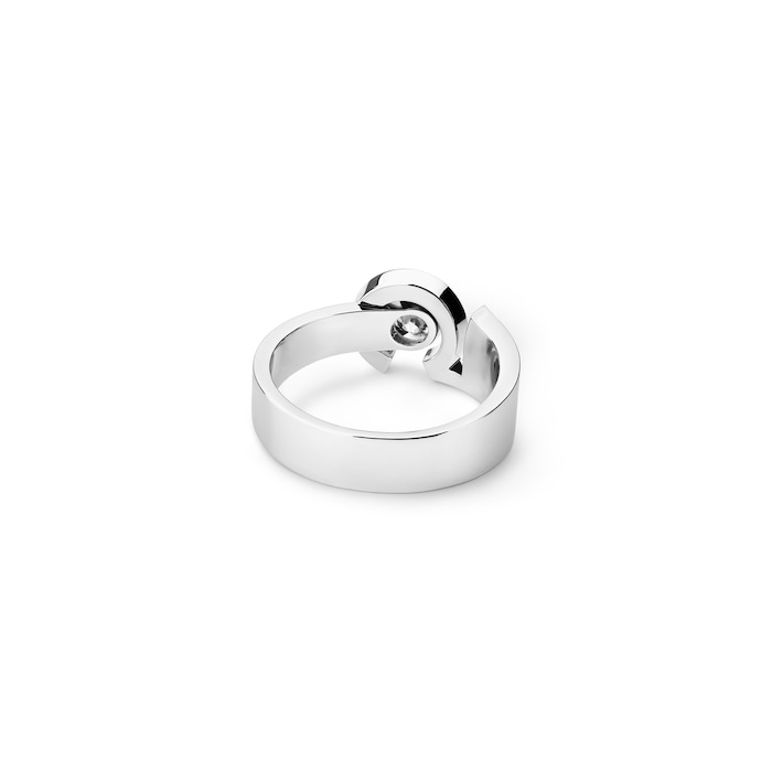 Chanel Jewelry 18k White Gold 0.45cttw Diamond Eternal No.5 Ring