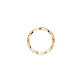 Chanel Jewelry 18k Beige Gold 0.19cttw Diamond Coco Crush Small Band Size 6.75