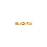 Chanel Jewelry 18k Yellow Gold 0.35cttw Diamond Mini Coco Crush Band Size 6.75