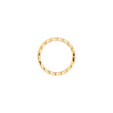 Chanel Jewelry 18k Yellow Gold 0.35cttw Diamond Mini Coco Crush Band Size 6.75