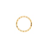 Chanel Jewelry 18k Yellow Gold 0.35cttw Diamond Mini Coco Crush Band Size 7.25