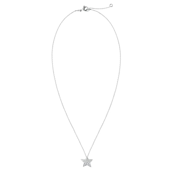 Chanel 18k White Gold 0.68cttw Diamond Comète Large Star Pendant