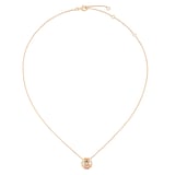 Chanel 18k Beige Gold 0.05cttw Diamond Extrait de Camélia Pendant