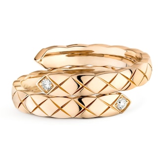 Chanel 18k Beige Gold Coco Crush Toi Et Moi Ring Size 6 Chanel 18k Beige Gold Coco Crush Toi Et Moi Ring Size 6
