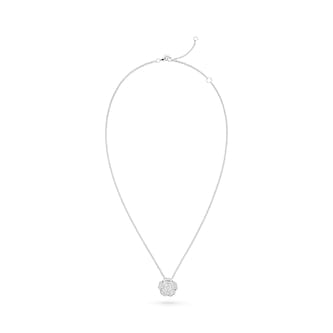 Chanel Jewelry 18k White Gold 0.40cttw Diamond Bouton De Camélia Necklace Chanel Jewelry 18k White Gold 0.40cttw Diamond Bouton De Camélia Necklace