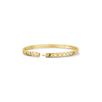 CHANEL 18K Yellow Gold Coco Crush Mini Bangle