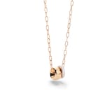 Pomellato 18K Rose Gold Iconica 0.3cttw Diamond Necklace