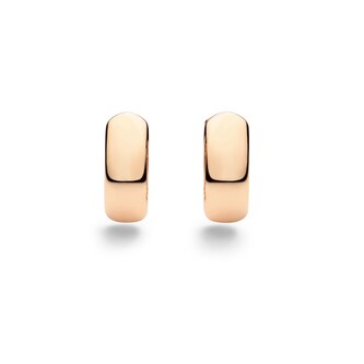 Pomellato 18K Rose Gold Iconica Huggie Hoop Earrings Pomellato 18K Rose Gold Iconica Huggie Hoop Earrings