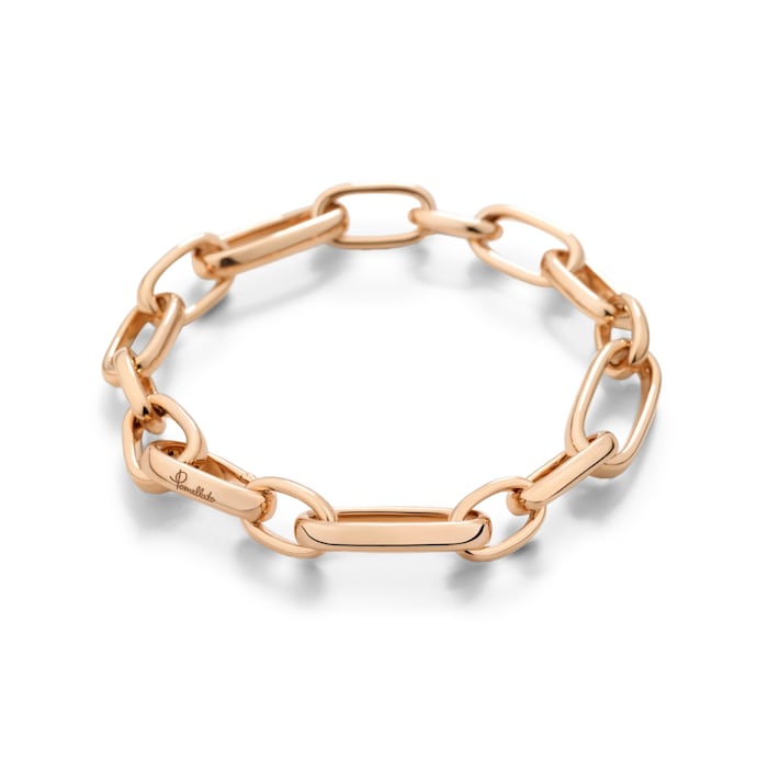 Pomellato 18K Rose Gold Iconica Link Bracelet - Medium