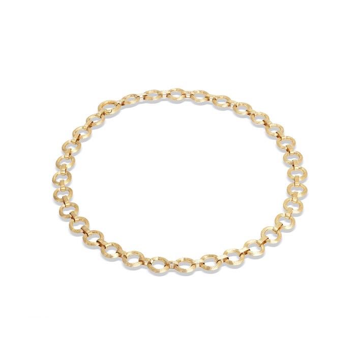 Marco Bicego 18k Yellow Gold Jaipur Open Circle Link Necklace 18"
