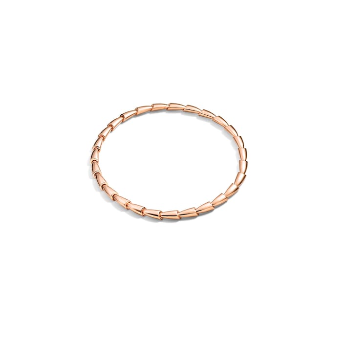 VHERNIER 18K Rose Gold Calla Necklace