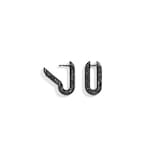 VHERNIER 18K White Gold Mon Jeu 1.30cttw Black Diamond Earrings