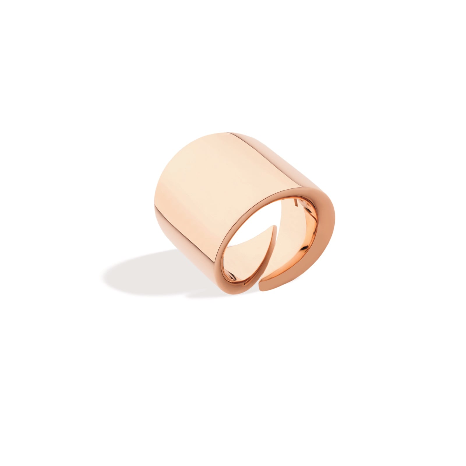 18K Rose Gold Vague Ring - Size 54 18K Rose Gold Vague Ring - Size 54