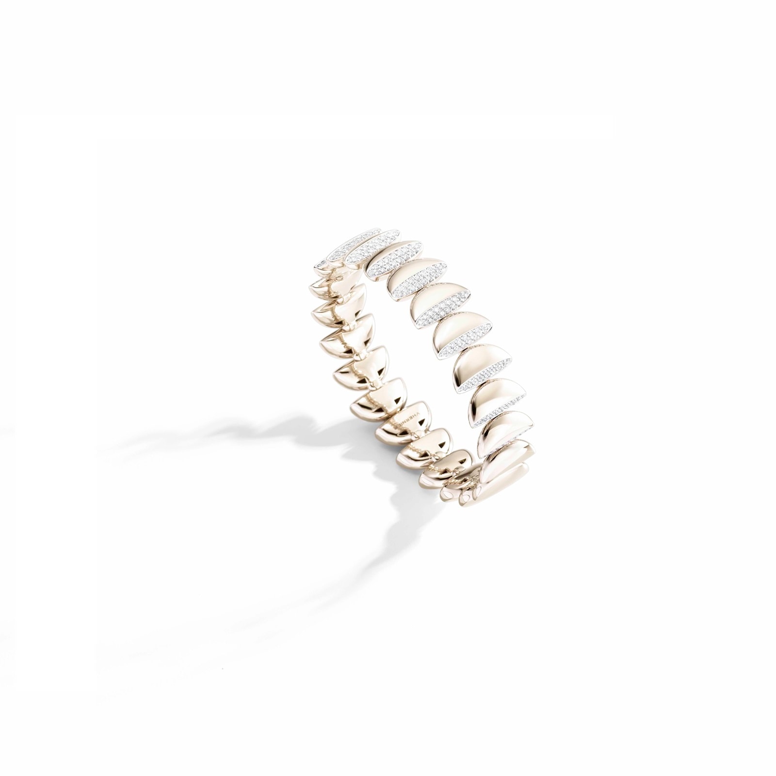 VHERNIER 18K White Gold Eclisse Endless 2.59cttw Diamond Bracelet VHERNIER 18K White Gold Eclisse Endless 2.59cttw Diamond Bracelet