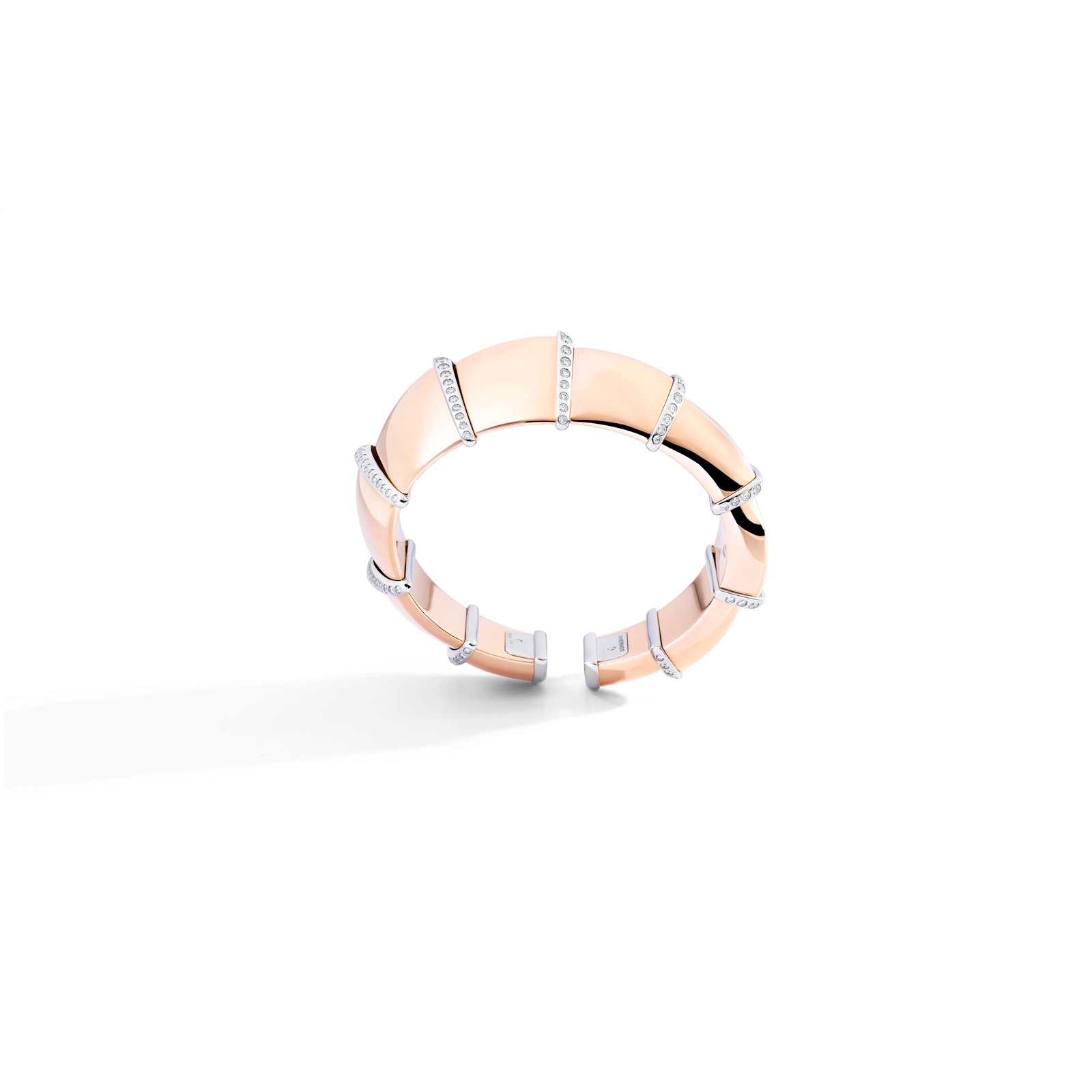 VHERNIER 18K Rose & White Gold Ardis 2.27cttw Diamond Bracelet VHERNIER 18K Rose & White Gold Ardis 2.27cttw Diamond Bracelet
