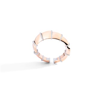 VHERNIER 18K Rose & White Gold Ardis 2.27cttw Diamond Bracelet