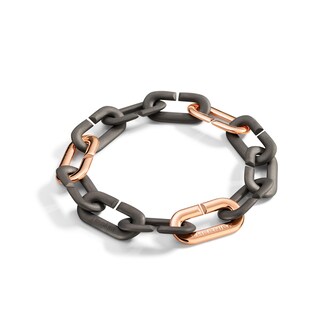 VHERNIER 18K Rose Gold & Titanium Mon Jeu Bracelet