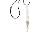 VHERNIER 18K Rose Gold Calla Pendant Necklace