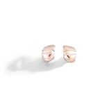 VHERNIER 18K Rose & White Gold Ardis Ear Clips