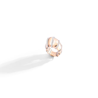 VHERNIER 18K Rose & White Gold Ardis Ring - Size 56