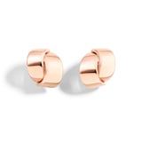 VHERNIER 18K Rose Gold Abbraccio Twist Ear Clips