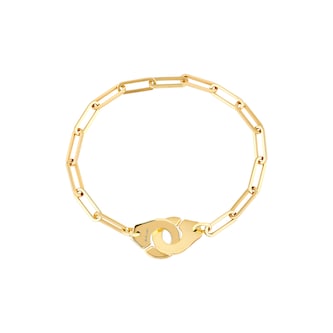 Dinh Van 18K Yellow Gold Menottes R12 Chain Bracelet Dinh Van 18K Yellow Gold Menottes R12 Chain Bracelet