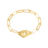 Dinh Van 18K Yellow Gold Menottes R15 Chain Bracelet