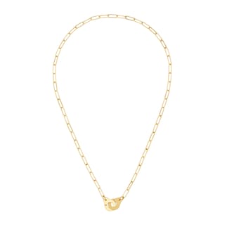 Dinh Van 18K Yellow Gold Menottes R10 Chain Necklace Dinh Van 18K Yellow Gold Menottes R10 Chain Necklace