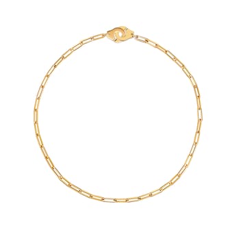 Dinh Van 18K Yellow Gold Menottes R12 Chain Necklace Dinh Van 18K Yellow Gold Menottes R12 Chain Necklace