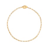 Dinh Van 18K Yellow Gold Menottes R12 Chain Necklace