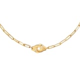 Dinh Van 18K Yellow Gold Menottes R12 Chain Necklace
