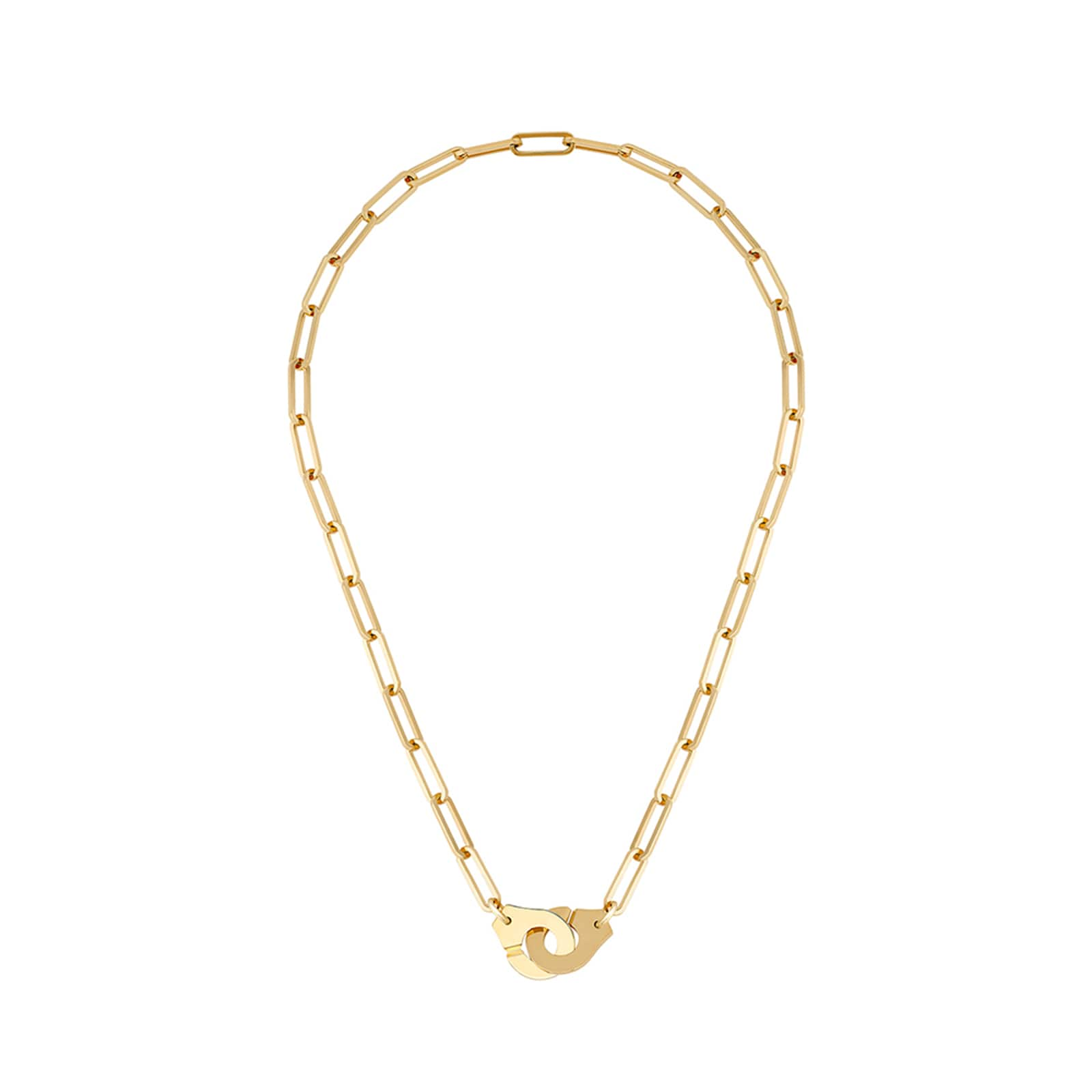 Dinh Van 18K Yellow Gold Menottes R13 Necklace 653301 Mayors