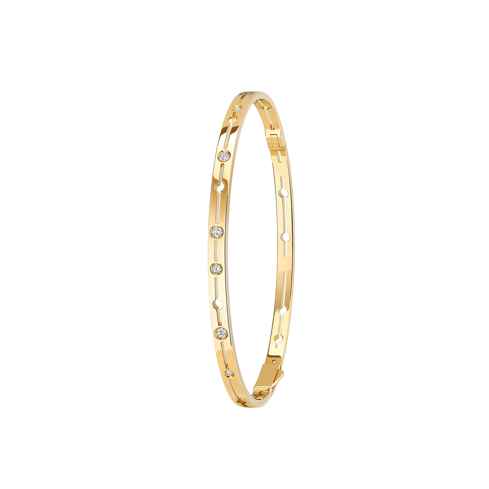 Purchase Menottes dinh van R10 woven cord bracelet, yellow gold