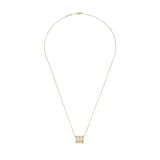 Dinh Van 18K Yellow Gold 0.10cttw Diamond Pulse Necklace