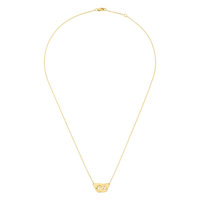 Dinh Van 18K Yellow Gold Menottes R8 Necklace