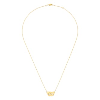 Dinh Van 18K Yellow Gold Menottes Small Necklace Dinh Van 18K Yellow Gold Menottes Small Necklace