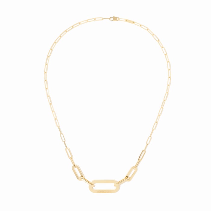 Dinh Van 18K Yellow Gold Maillon XL Necklace