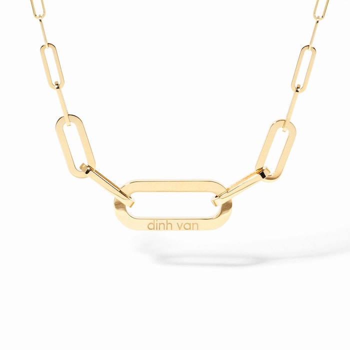 Dinh Van 18K Yellow Gold Maillon XL Necklace