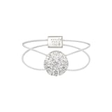 Persee 18K White Gold 0.27ct Diamond Imagine Ring - Size 51