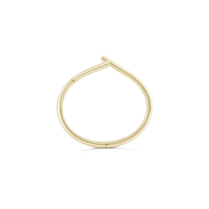Tabayer Oera 18K Yellow Gold Bangle - Size 15.5